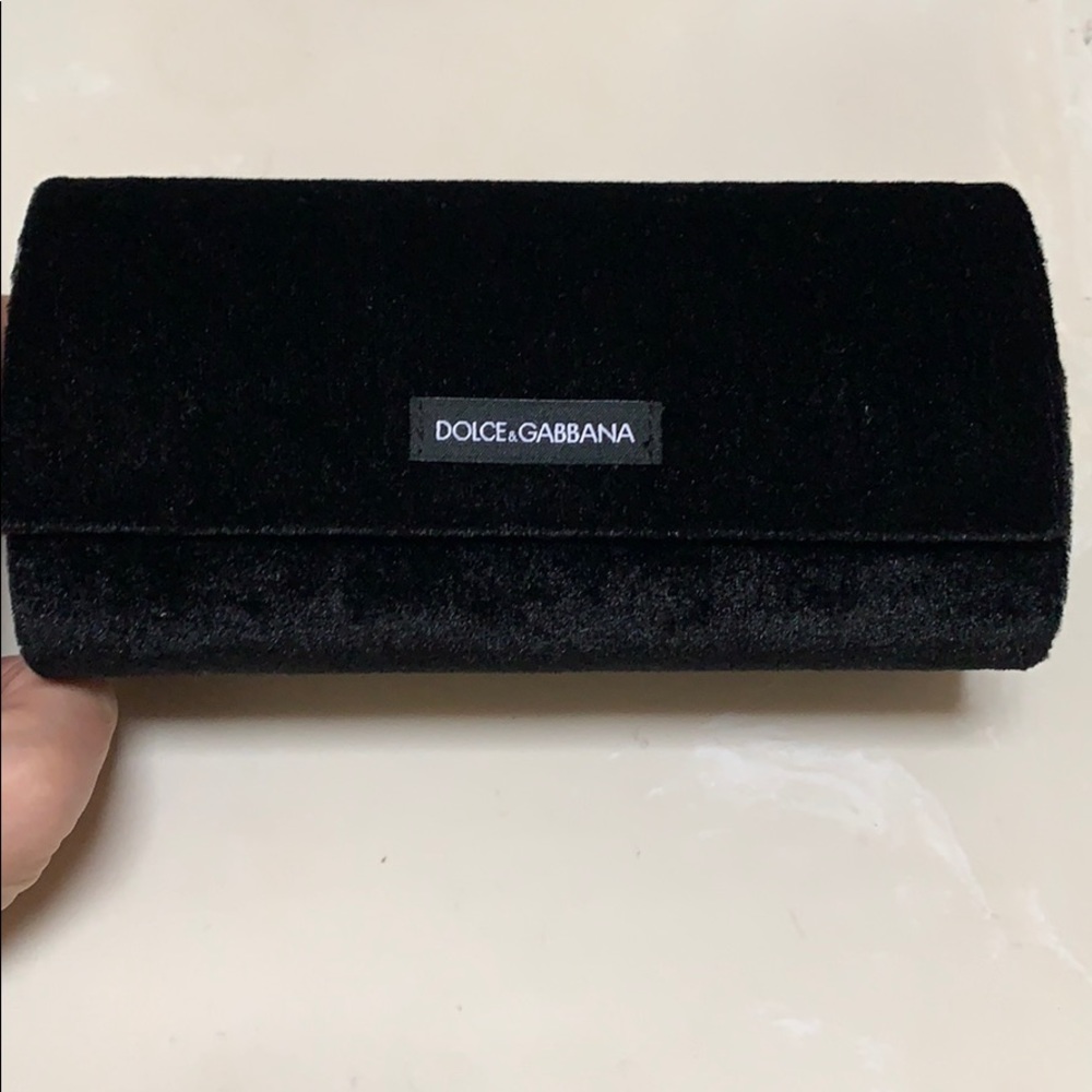NEW Authentic Velvet Dolce&Gabbana Sunglasses case